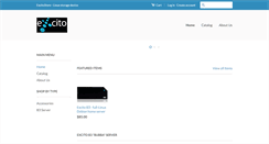 Desktop Screenshot of excitostore.com